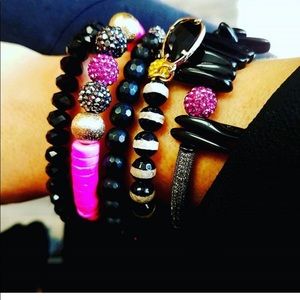 Erimish stack bracelets